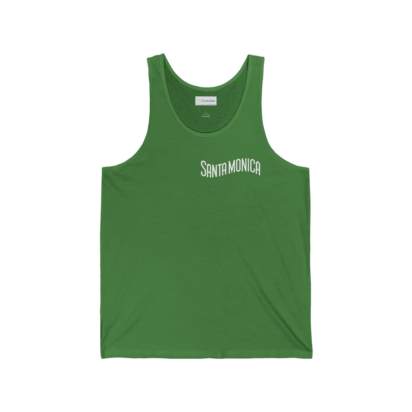 Vibrant Santa Monica Unisex Jersey Tank