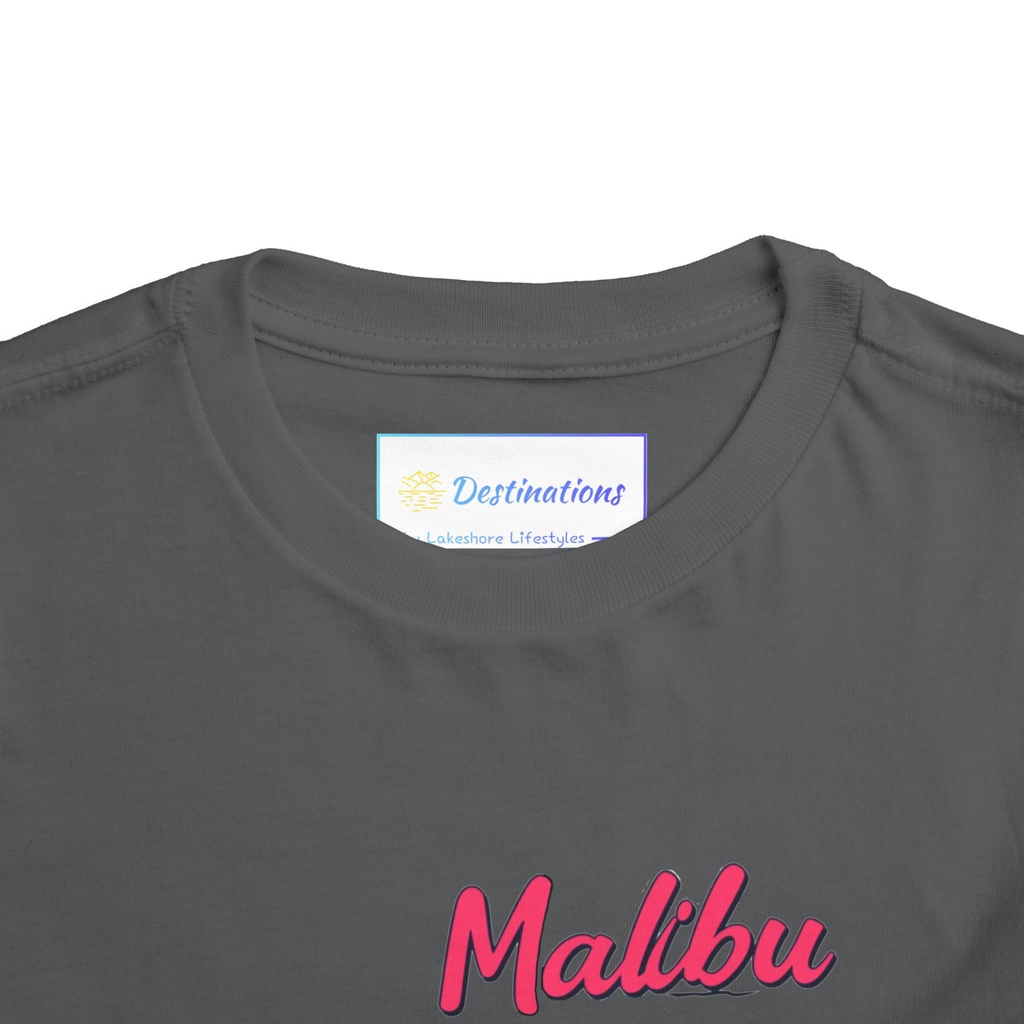 Retro Malibu Unisex Toddler Short Sleeve Tee