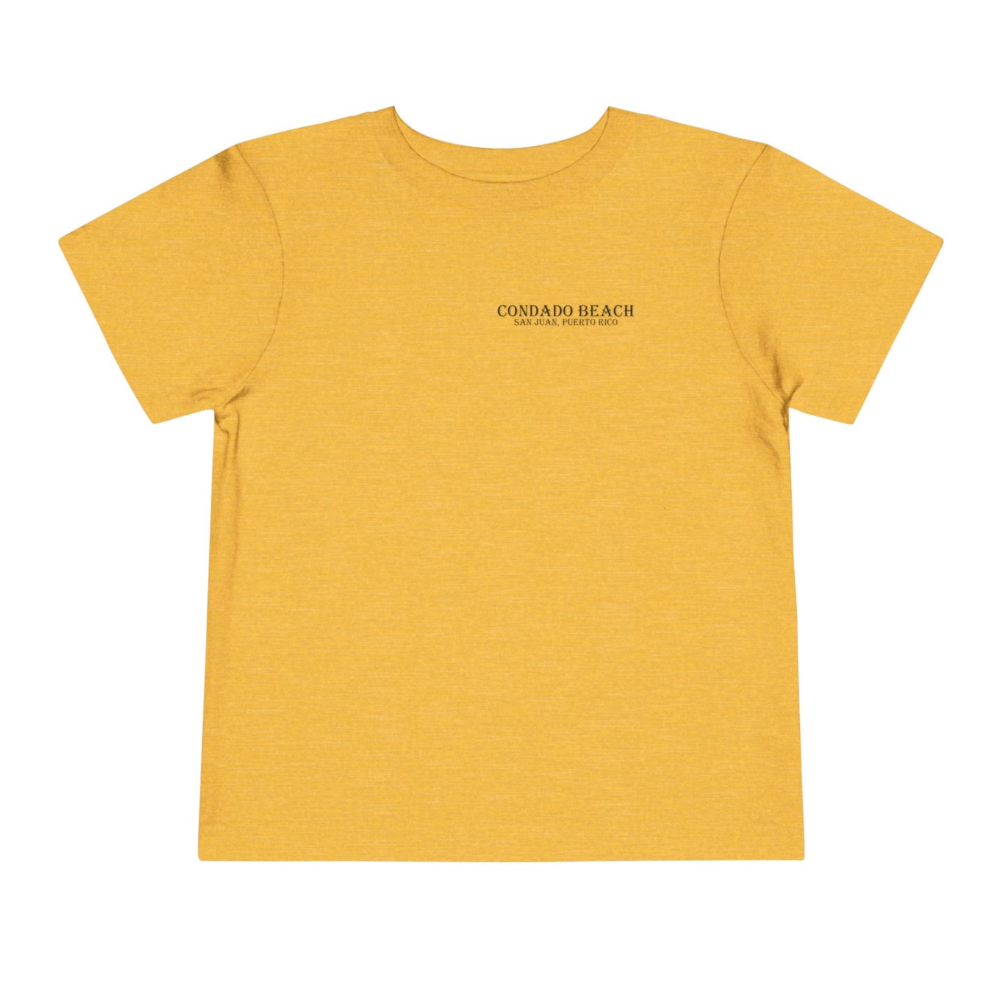 Coastal Vibes Condado Beach Unisex Toddler Short Sleeve Tee