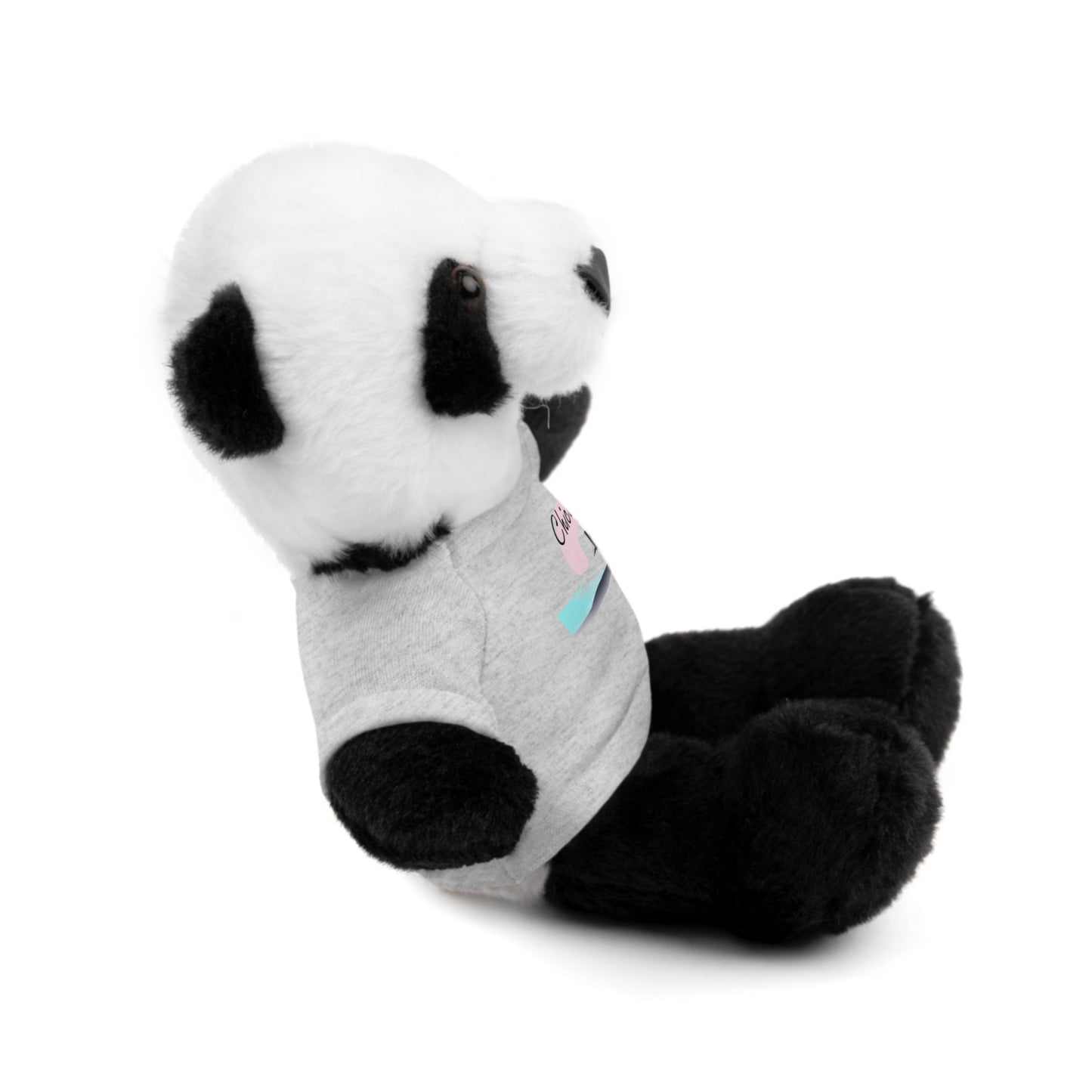 Elegant Chicago Skyline Stuffed Animals with Tee