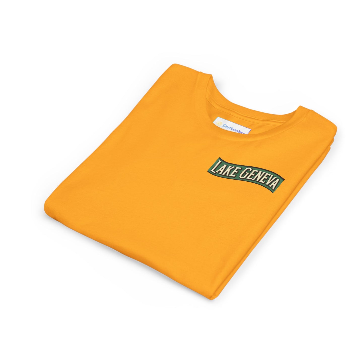Retro Lake Geneva Unisex Youth Short Sleeve Tee
