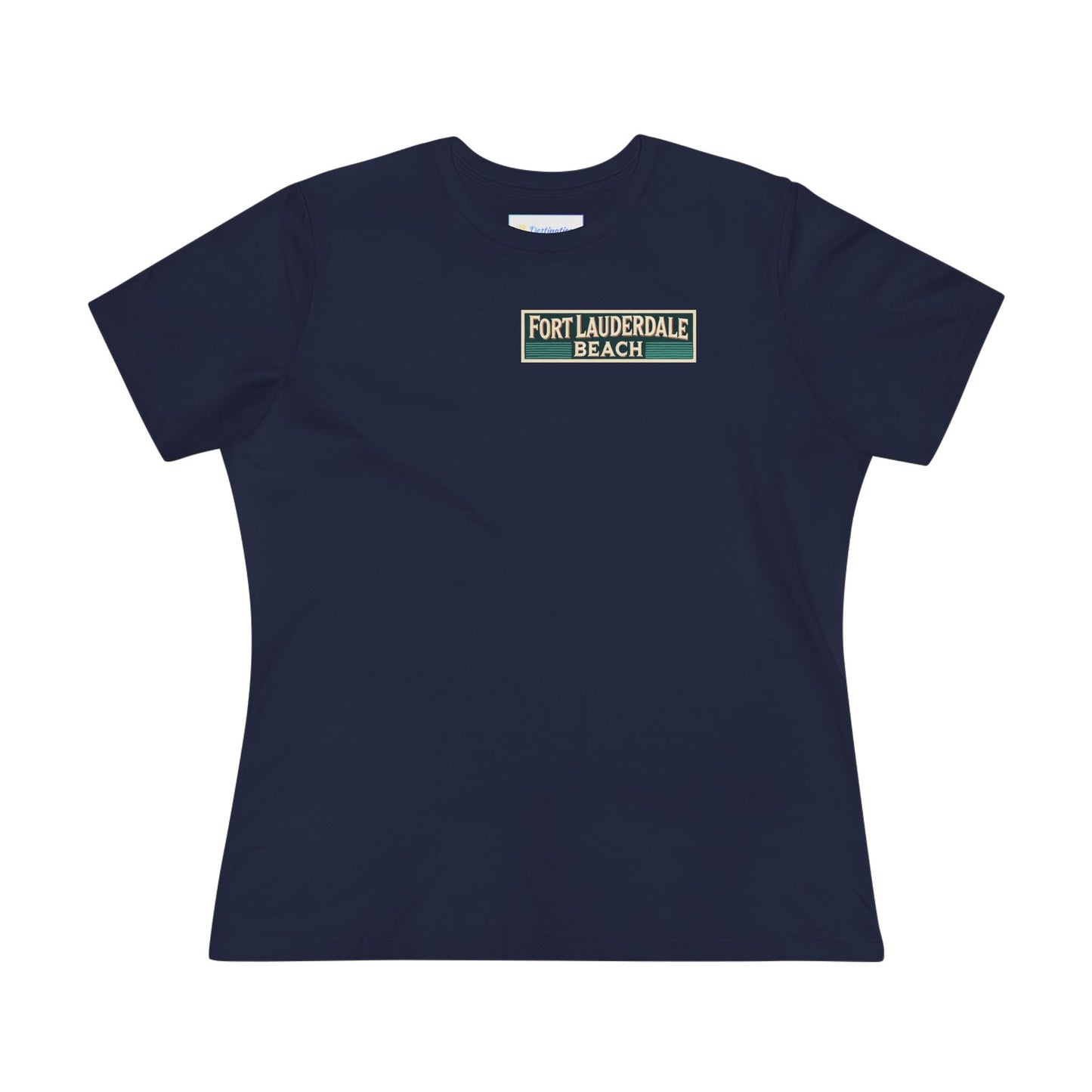 Vintage Fort Lauderdale Women's Cotton Tee