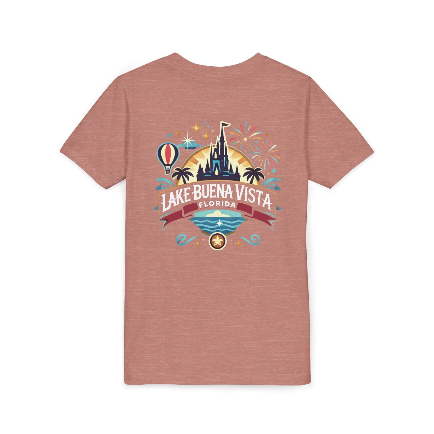 Adventurous Lake Buena Vista Unisex Youth Short Sleeve Tee