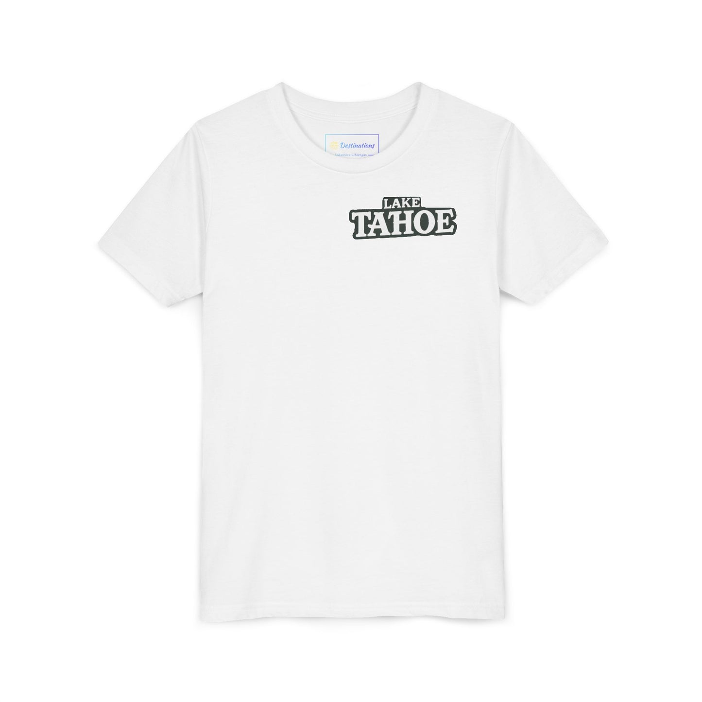 Vintage Lake Tahoe Unisex Youth Short Sleeve Tee