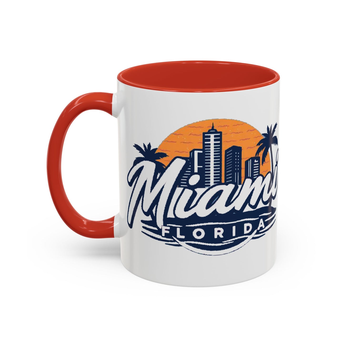 Retro Miami Accent Coffee Mug