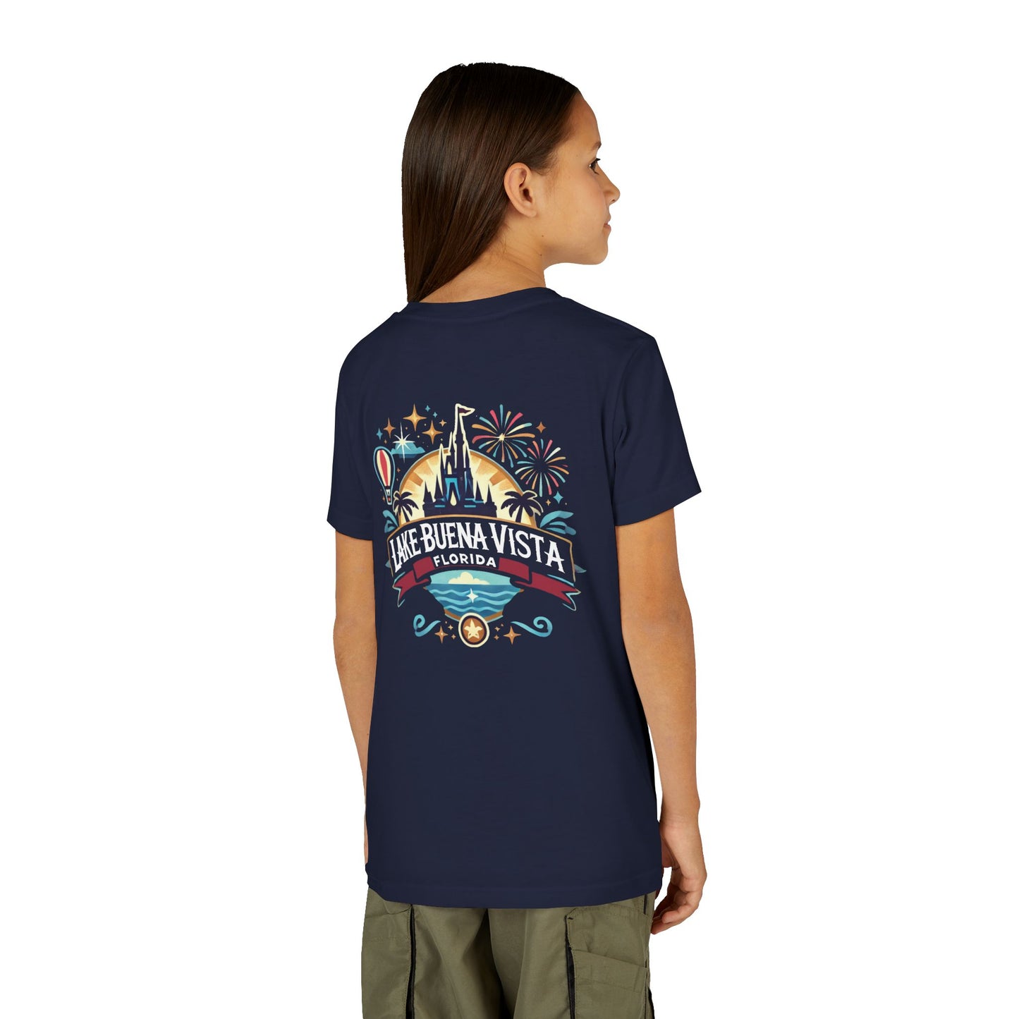 Adventurous Lake Buena Vista Unisex Youth Short Sleeve Tee