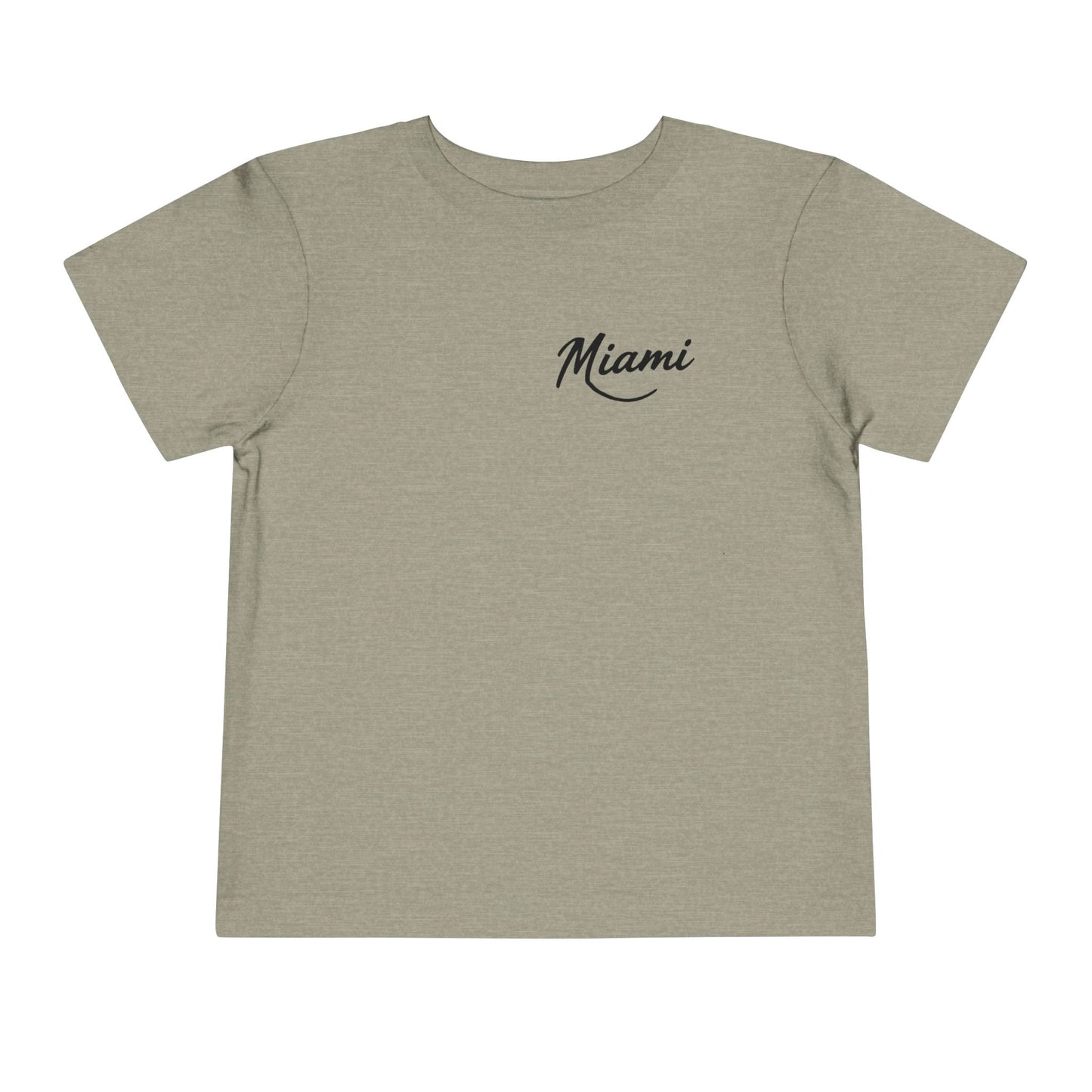 Retro Miami Unisex Toddler Short Sleeve Tee