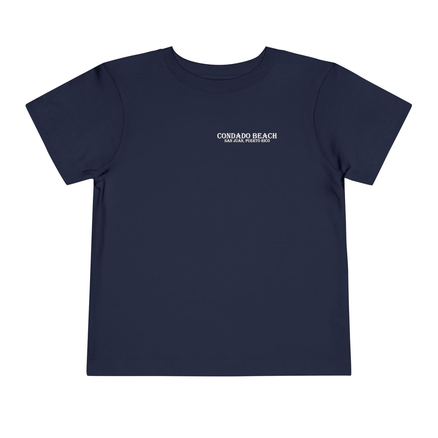 Coastal Vibes Condado Beach Unisex Toddler Short Sleeve Tee