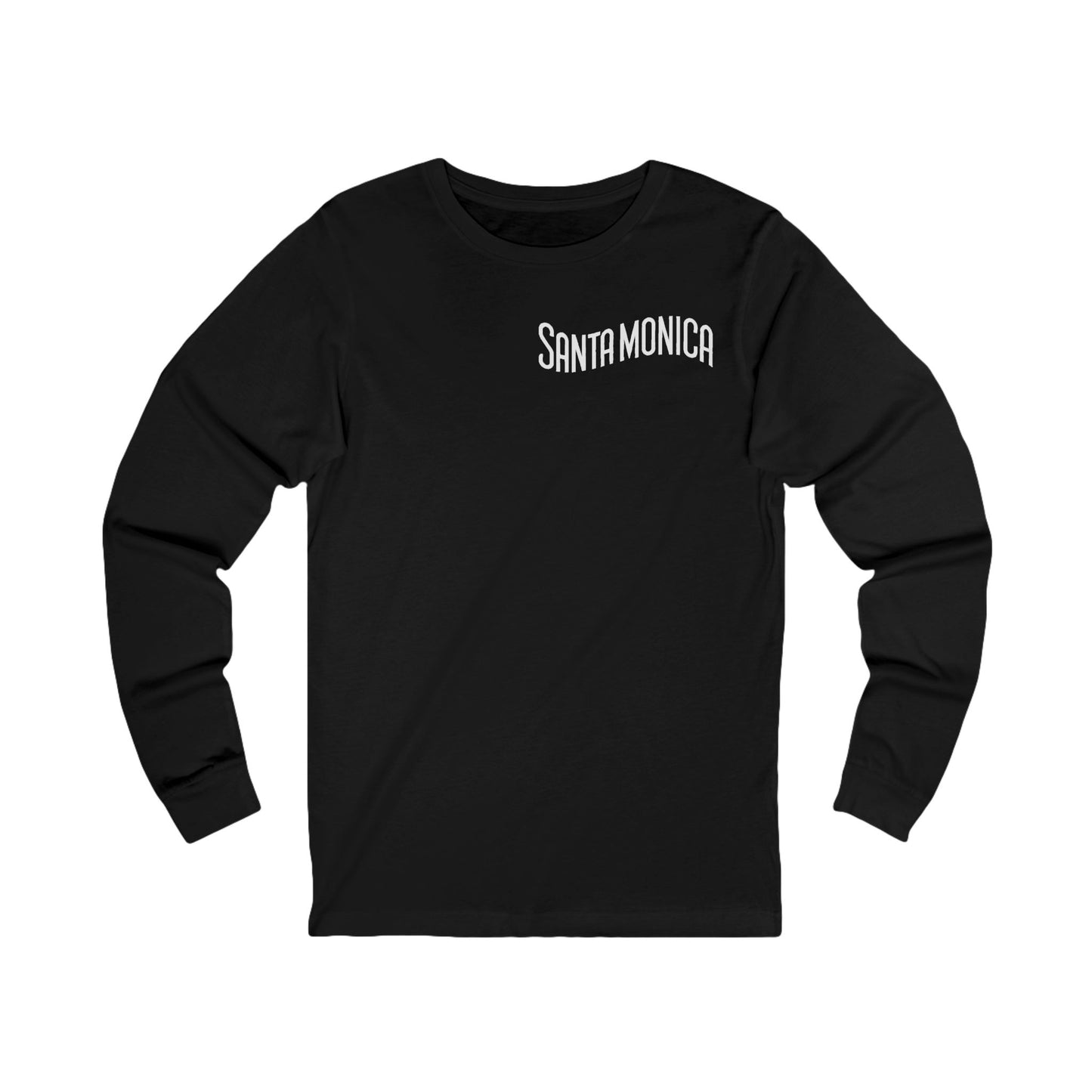Vibrant Santa Monica Unisex Jersey Long Sleeve Tee