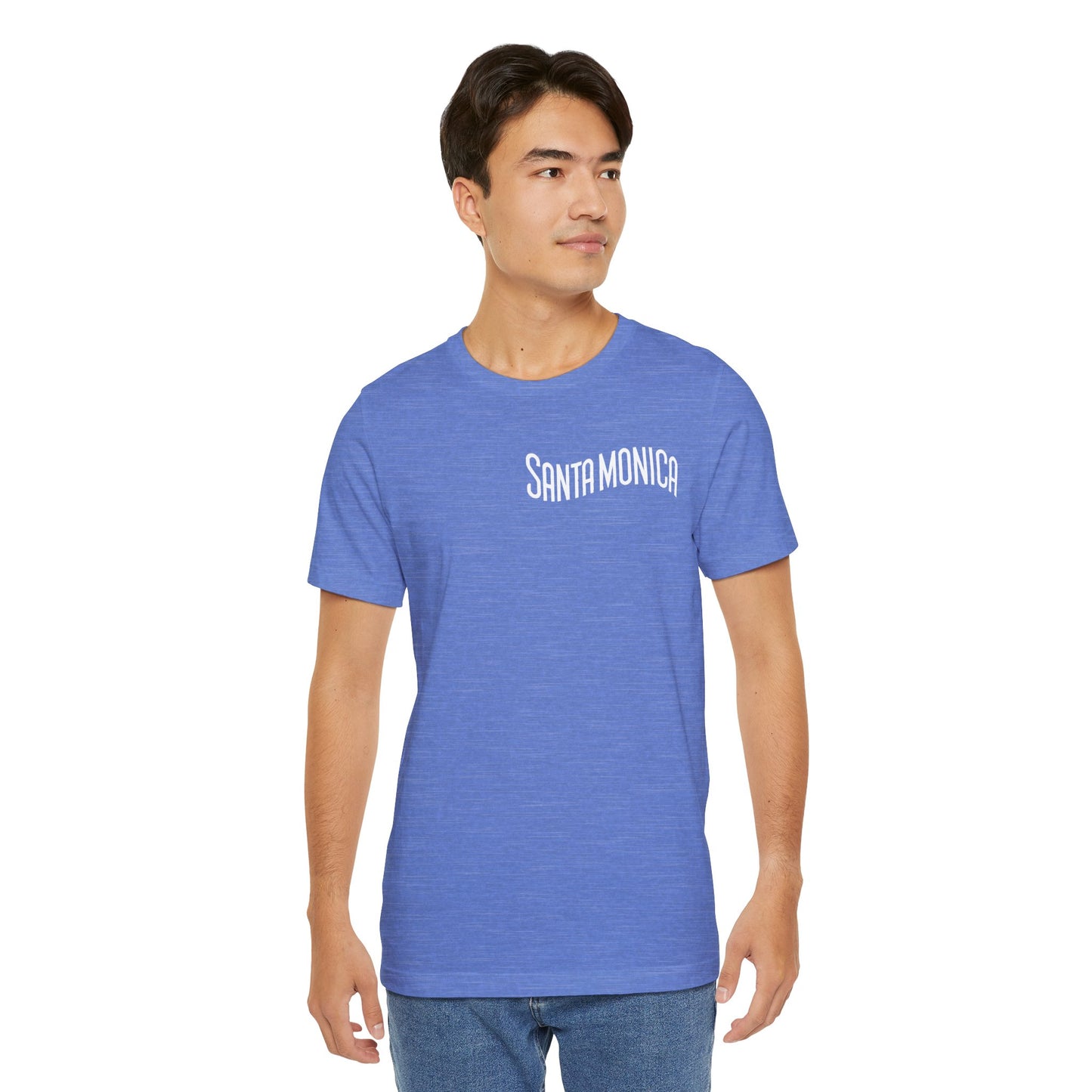 Vibrant Santa Monica Unisex Jersey Short Sleeve Tee