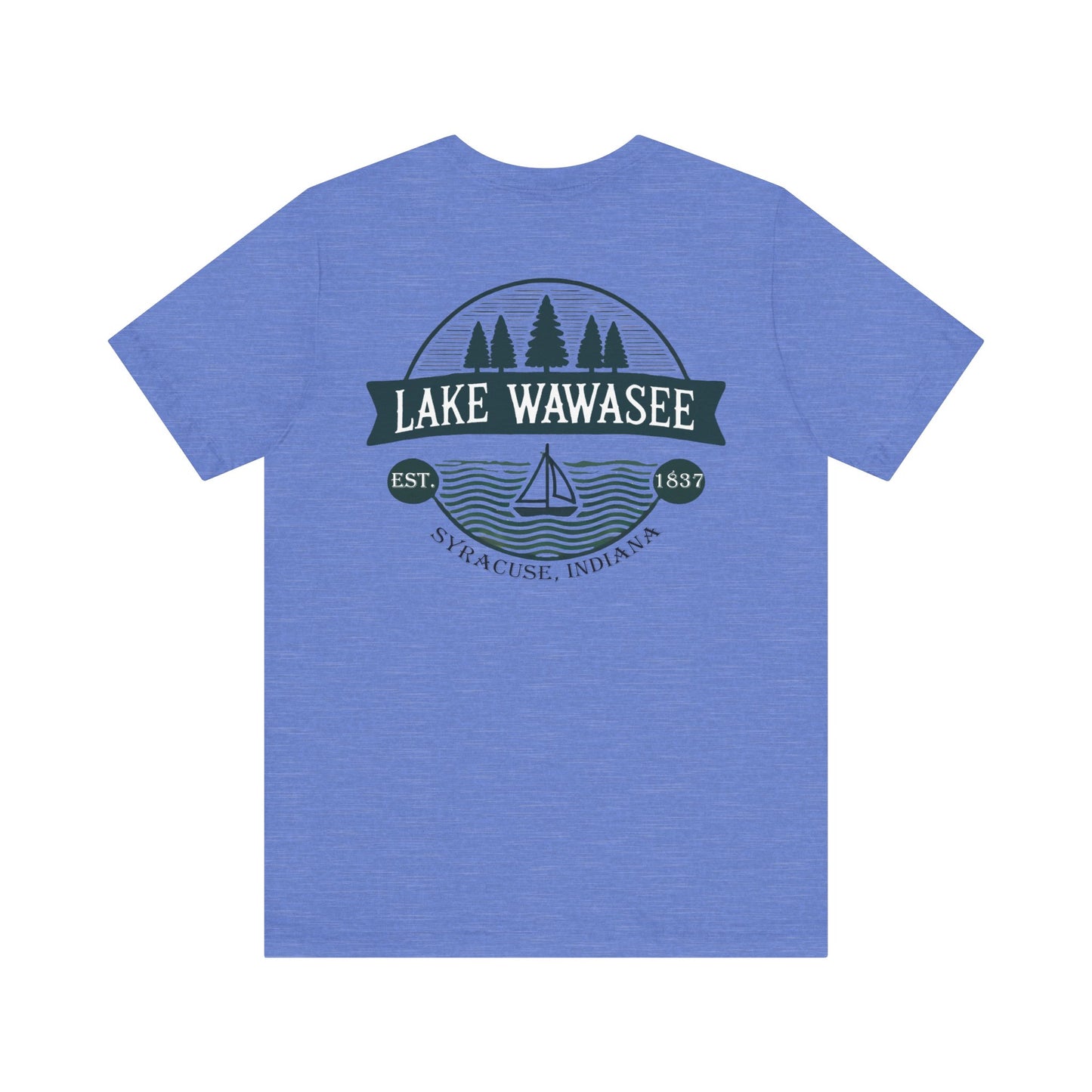 Vintage Lake Wawasee Unisex Jersey Short Sleeve Tee