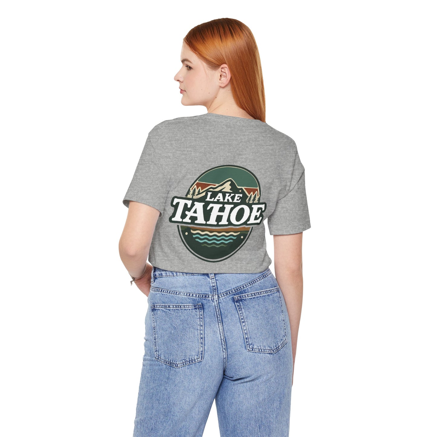 Vintage Lake Tahoe Unisex Jersey Short Sleeve Tee