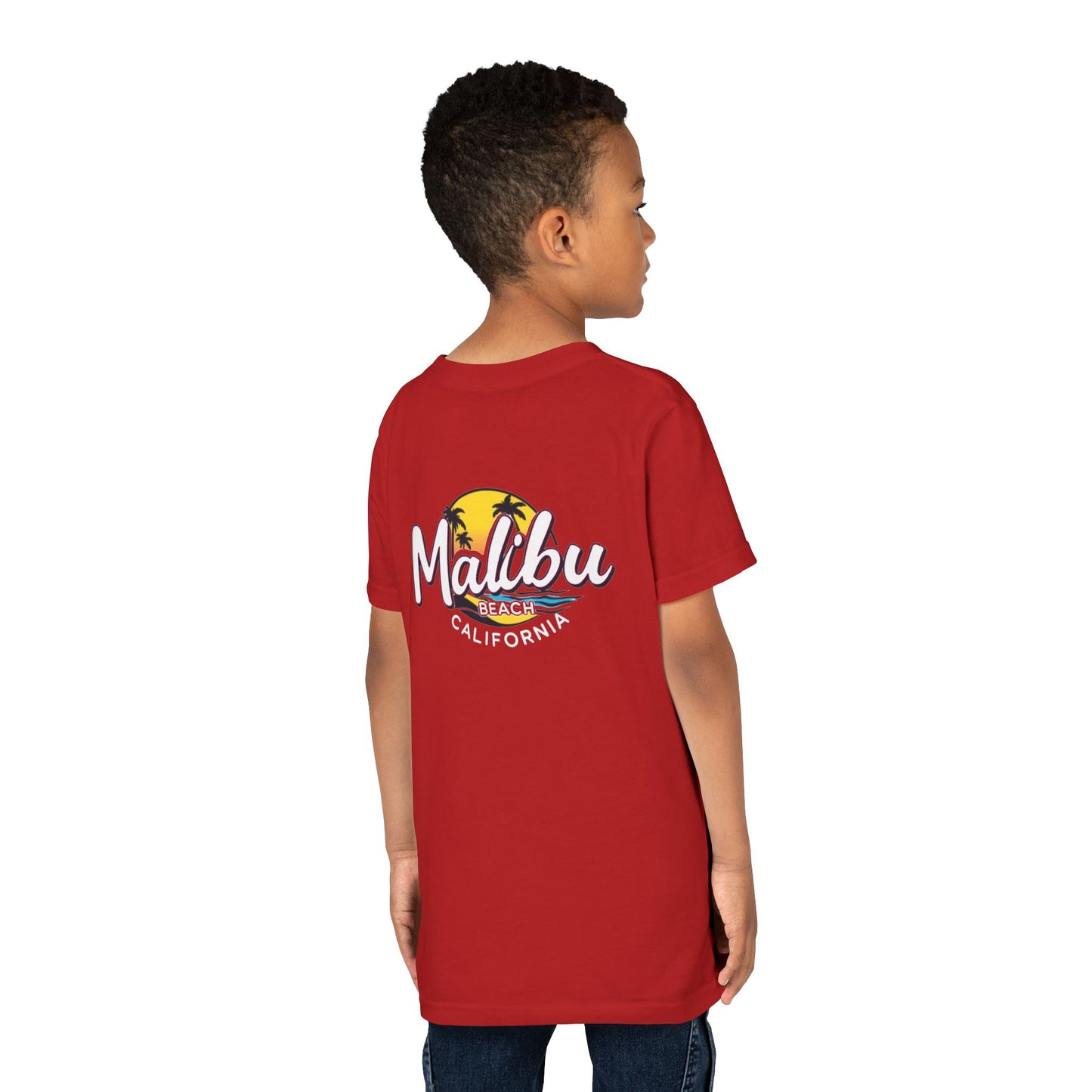 Retro Malibu Unisex Youth Short Sleeve Tee