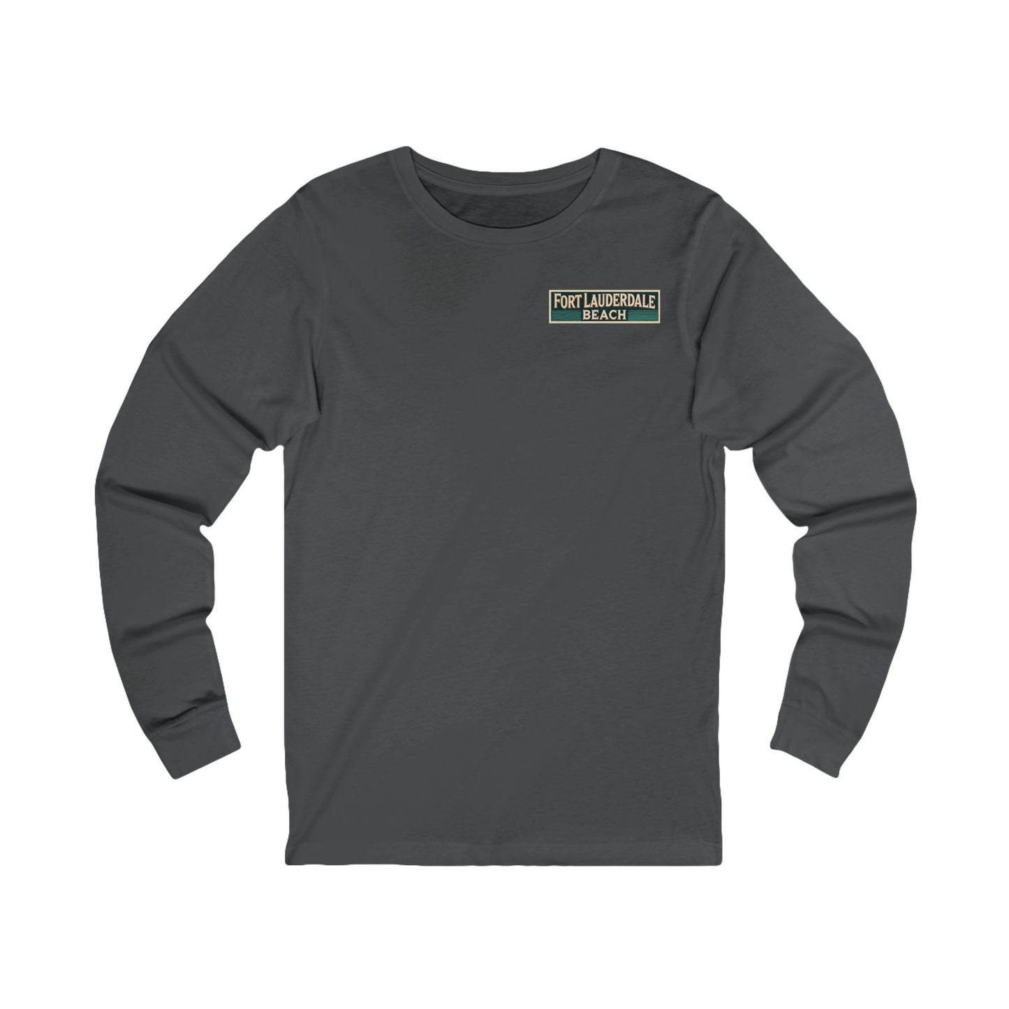Vintage Fort Lauderdale Unisex Jersey Long Sleeve Tee