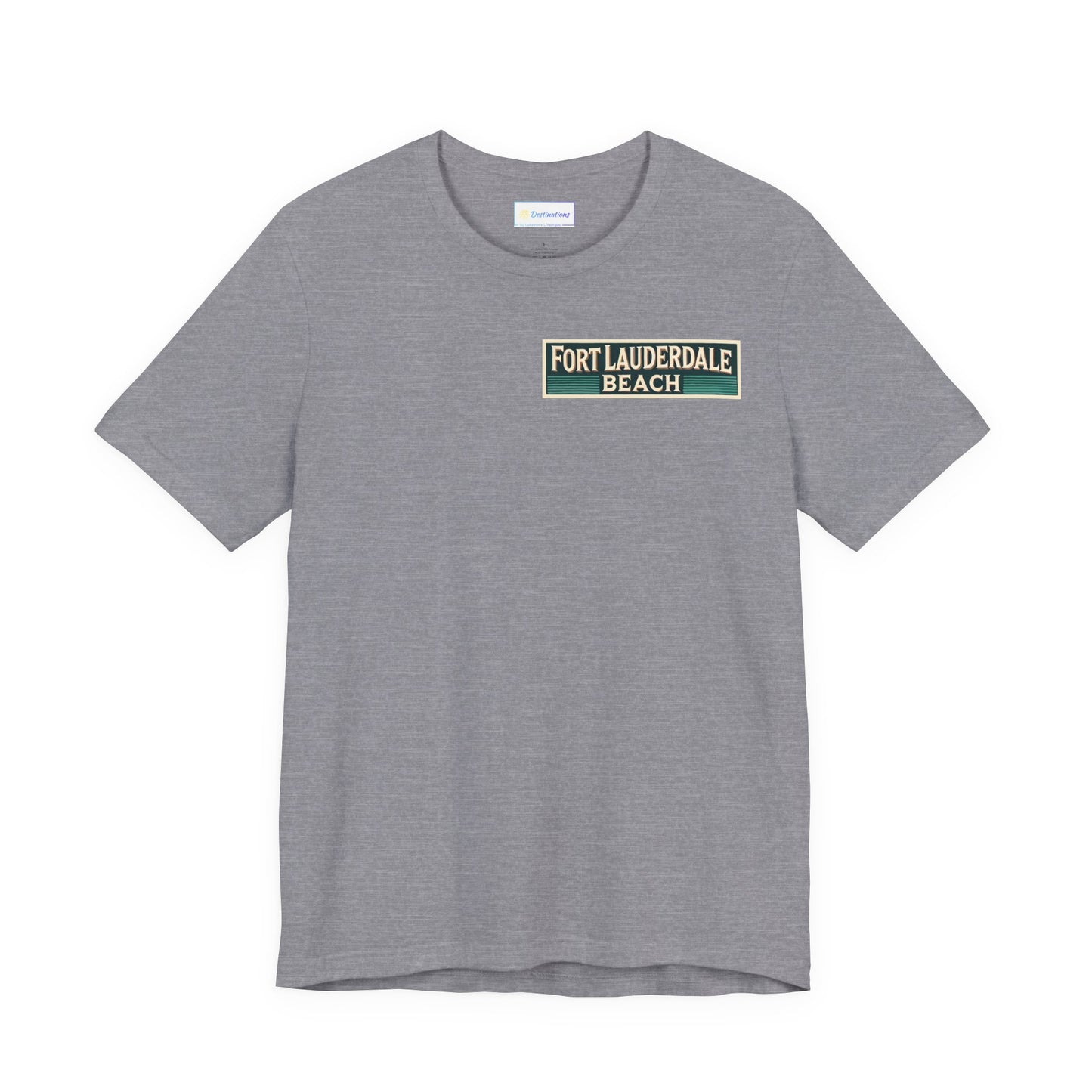 Vintage Fort Lauderdale Unisex Jersey Short Sleeve Tee