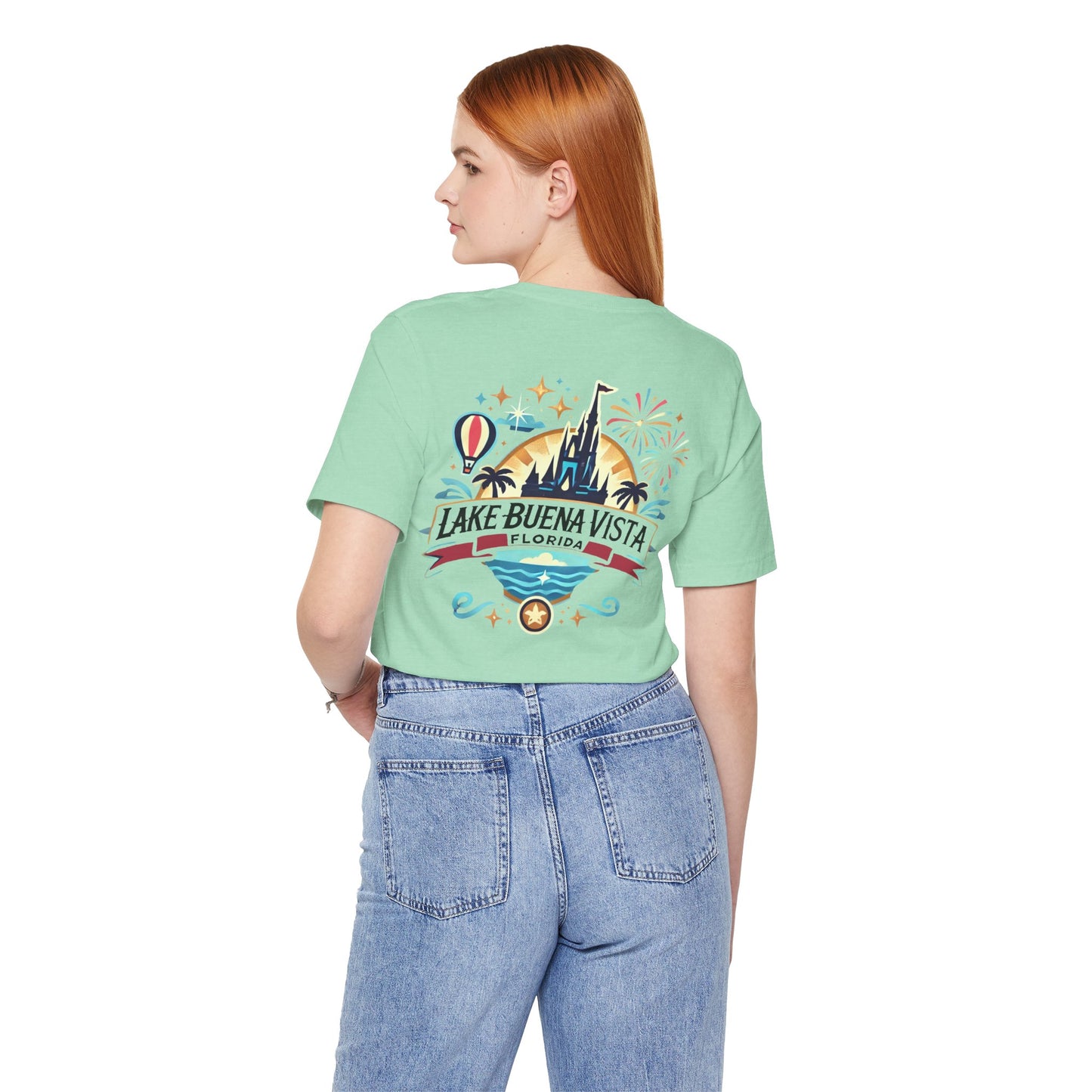 Adventurous Lake Buena Vista Unisex Jersey Short Sleeve Tee