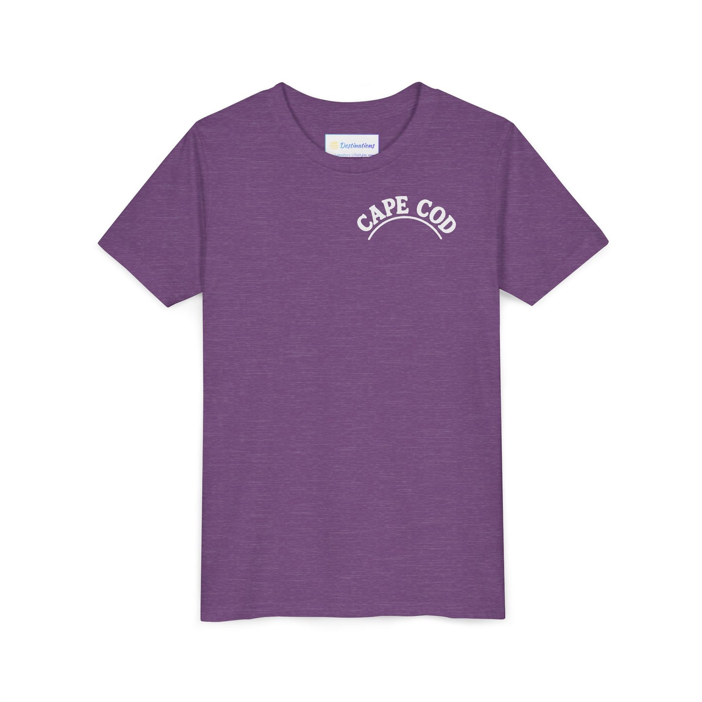 Rustic Cape Cod Unisex Youth Short Sleeve Tee