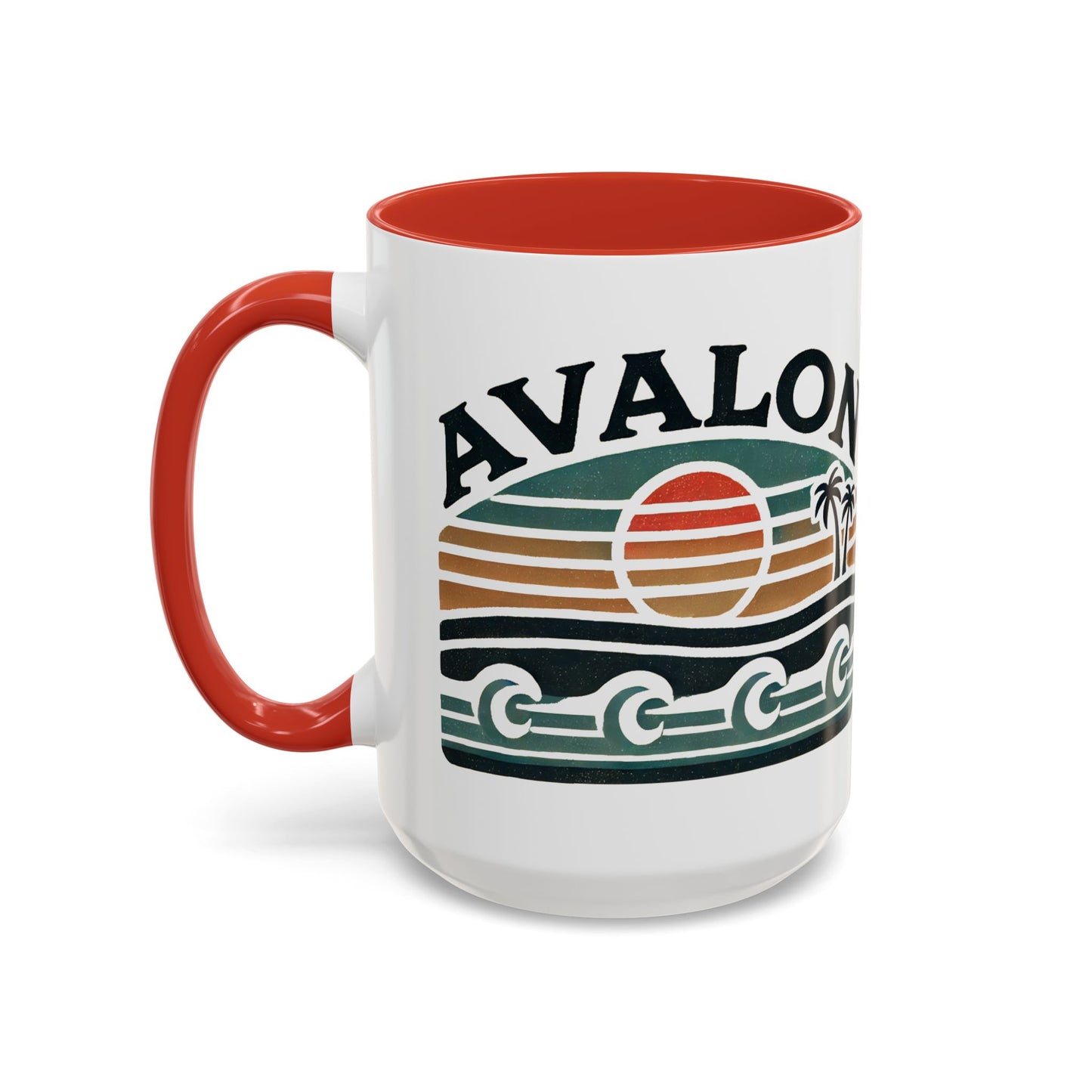 Retro Avalon Accent Coffee Mug