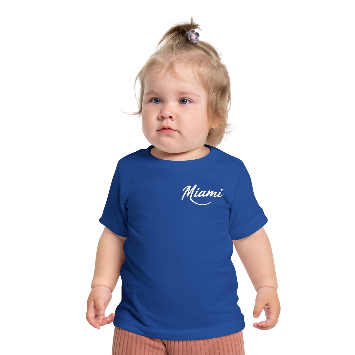 Retro Miami Unisex Baby Short Sleeve T-Shirt