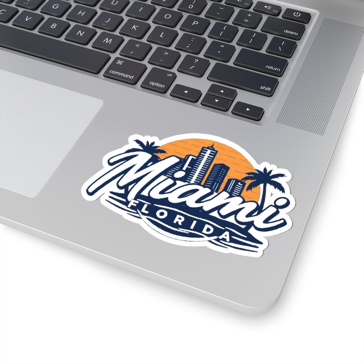 Retro Miami Kiss-Cut Sticker