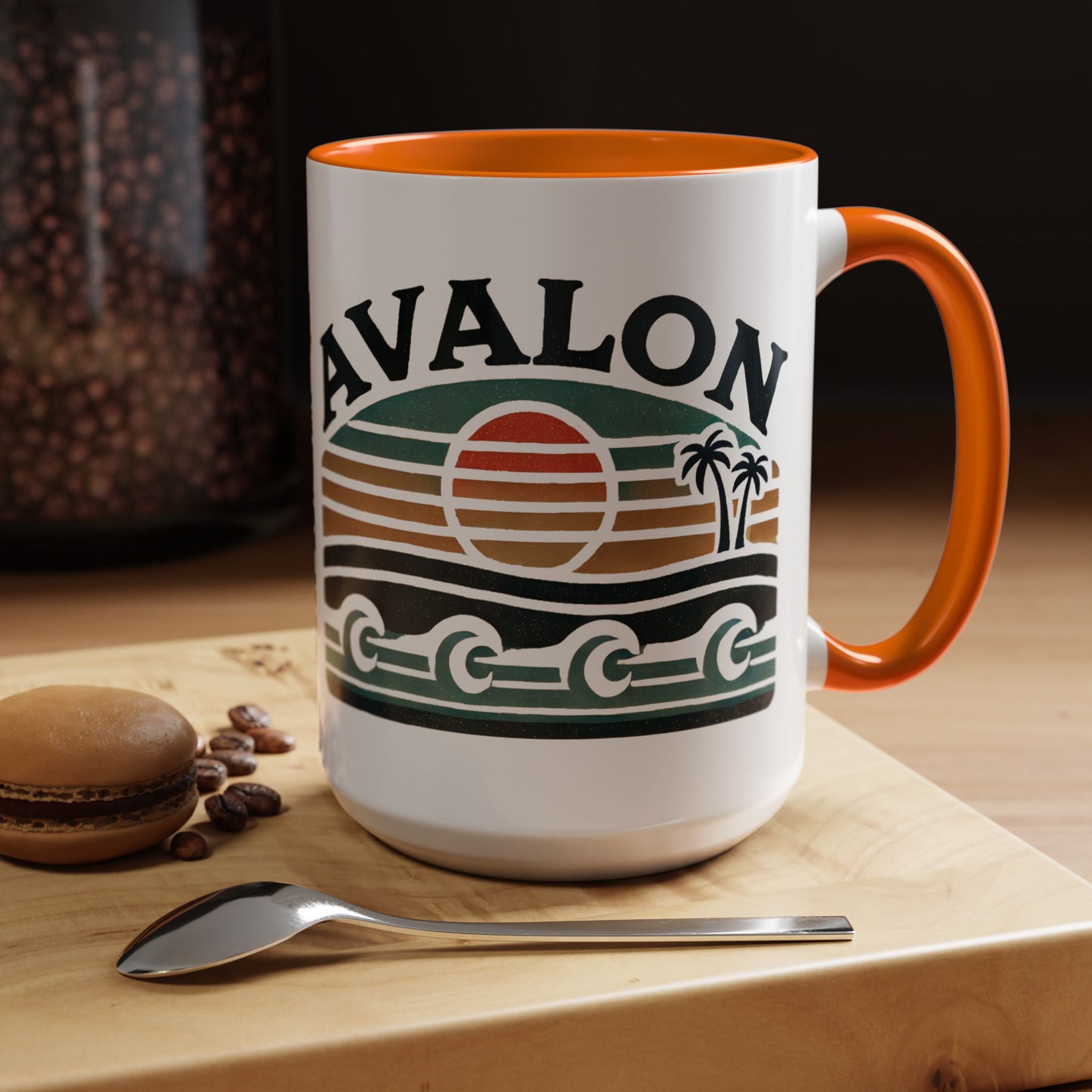 Retro Avalon Accent Coffee Mug