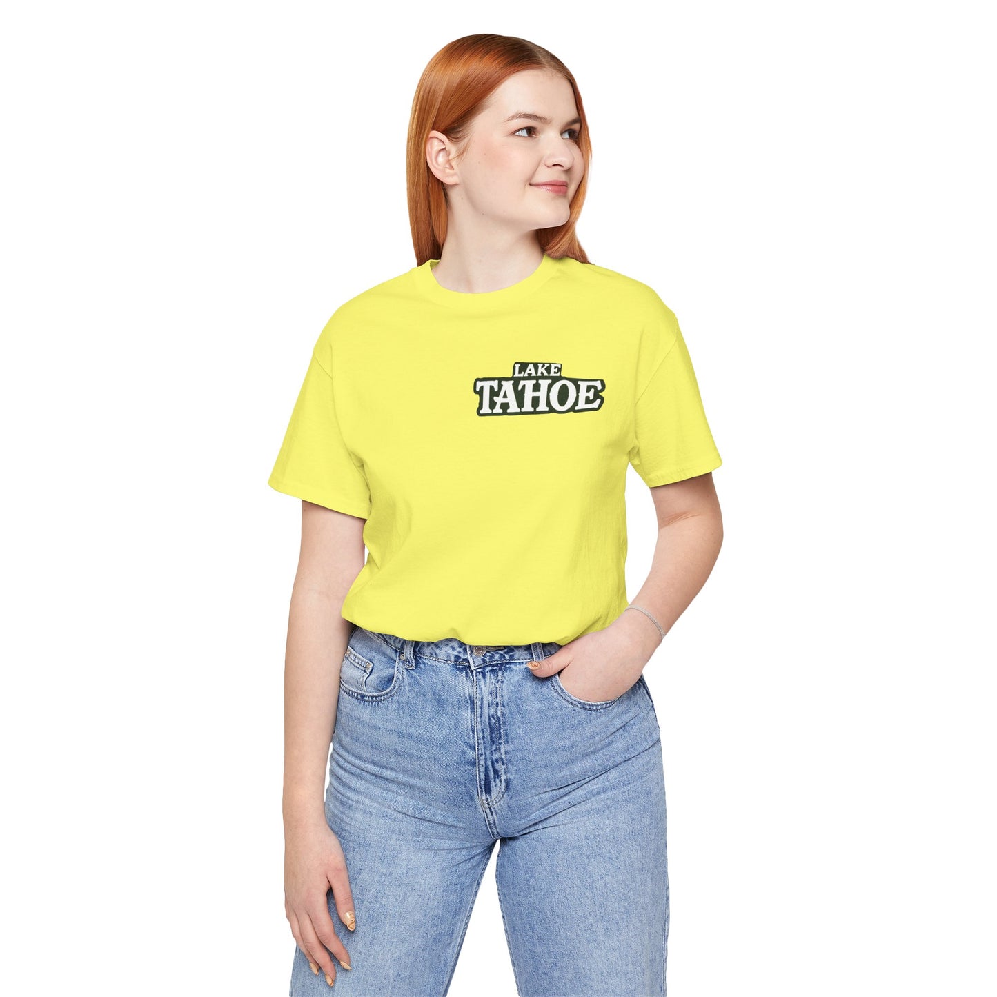 Vintage Lake Tahoe Unisex Jersey Short Sleeve Tee