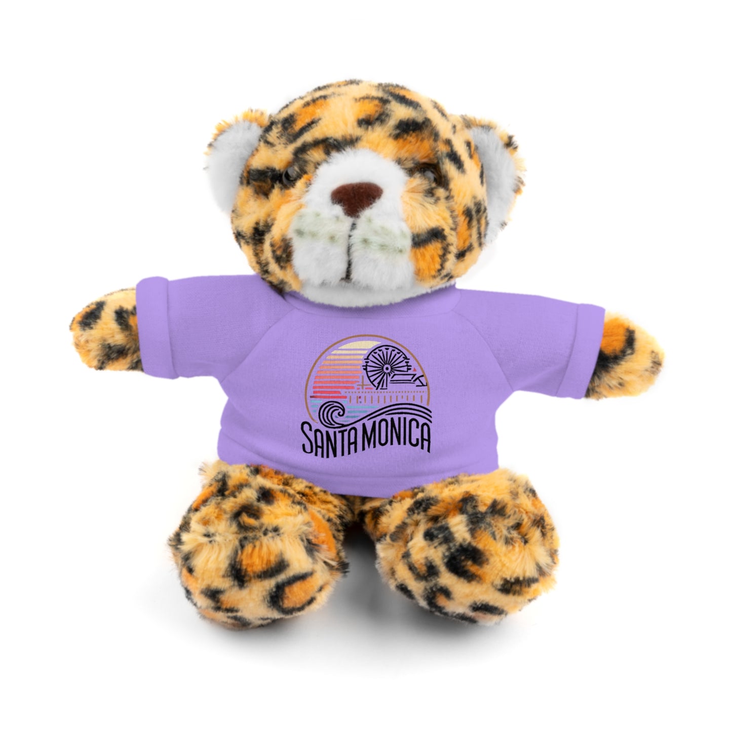 Vibrant Santa Monica Stuffed Animals with Tee