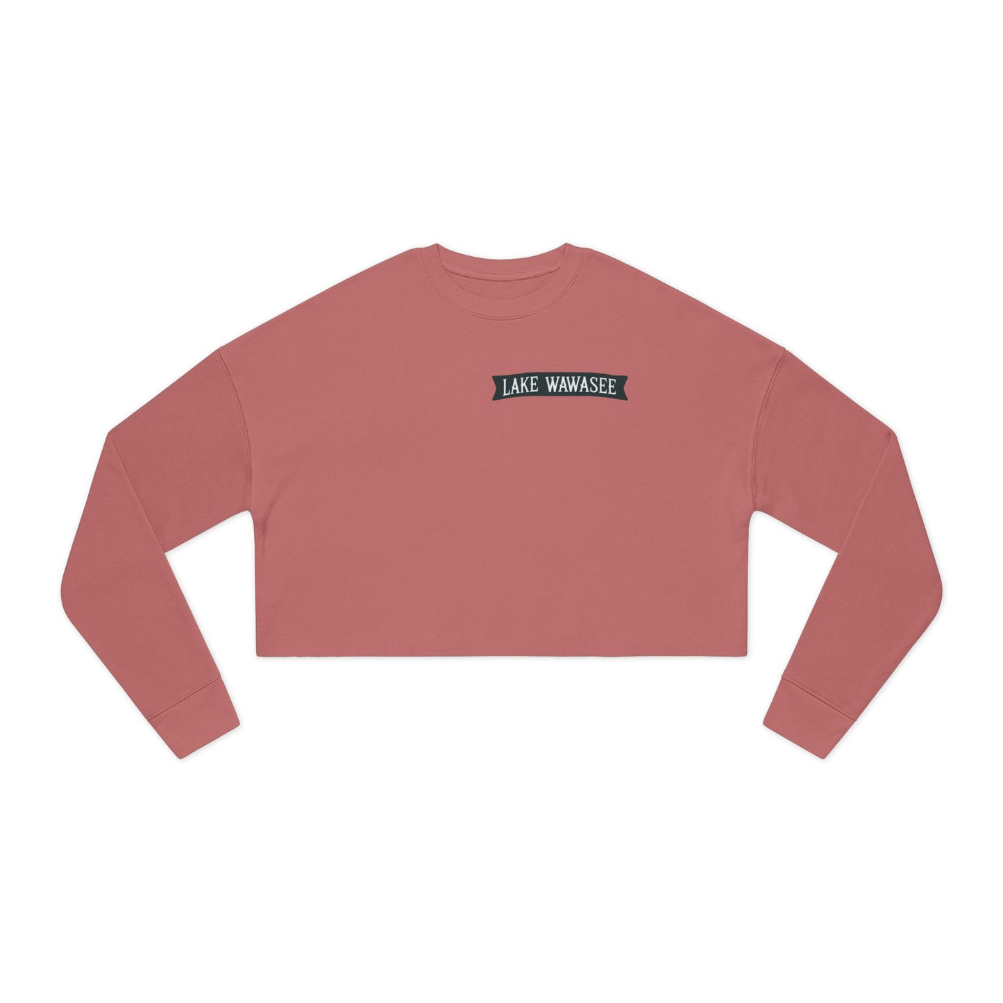 Vintage Lake Wawasee Women's Cropped Sweatshirt
