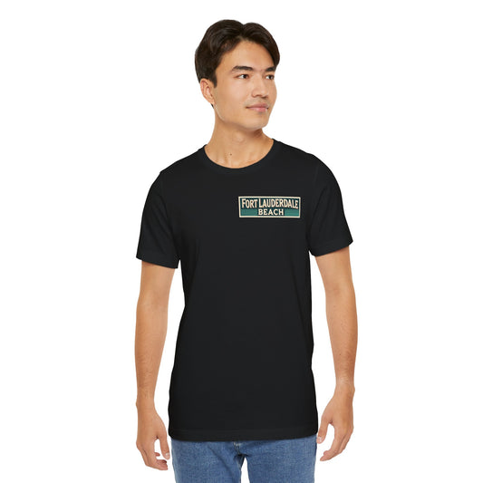 Vintage Fort Lauderdale Unisex Jersey Short Sleeve Tee