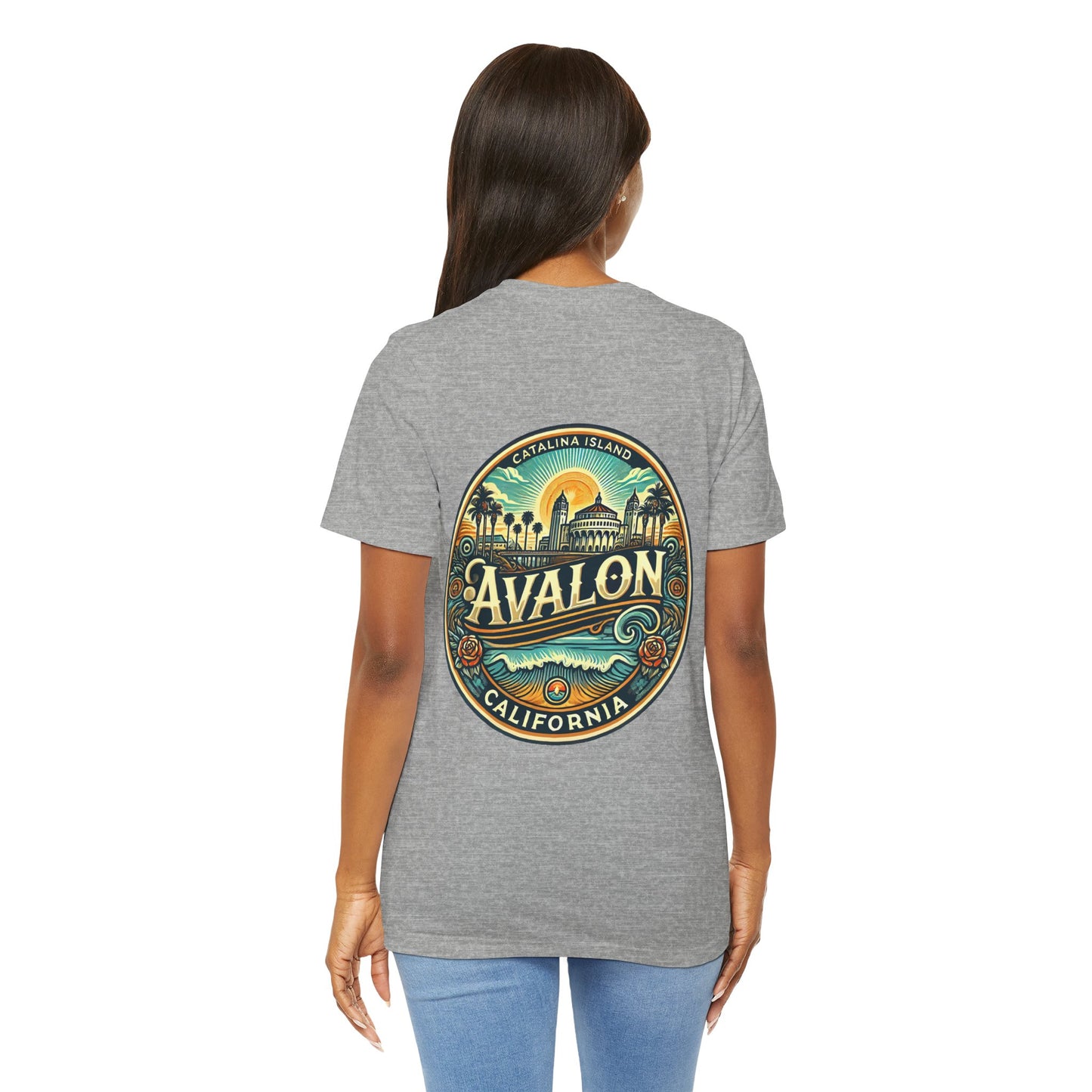 Elegant Avalon Unisex Jersey Short Sleeve Tee