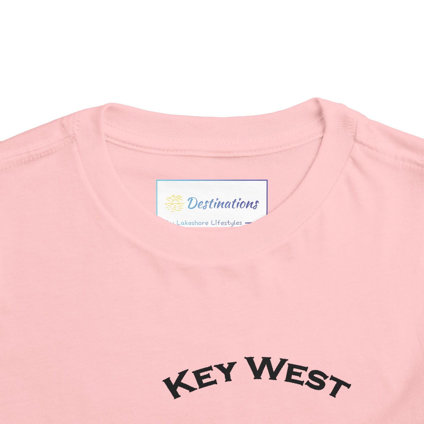 Vibrant Key West Unisex Toddler Short Sleeve Tee