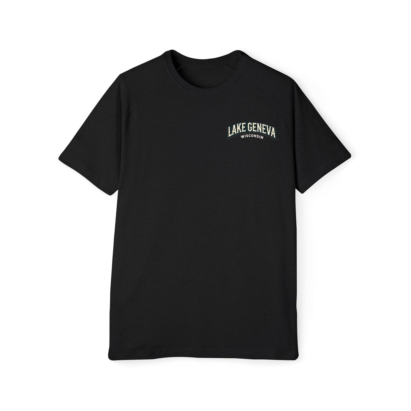 Vintage Lake Geneva Men's Raglan T-Shirt