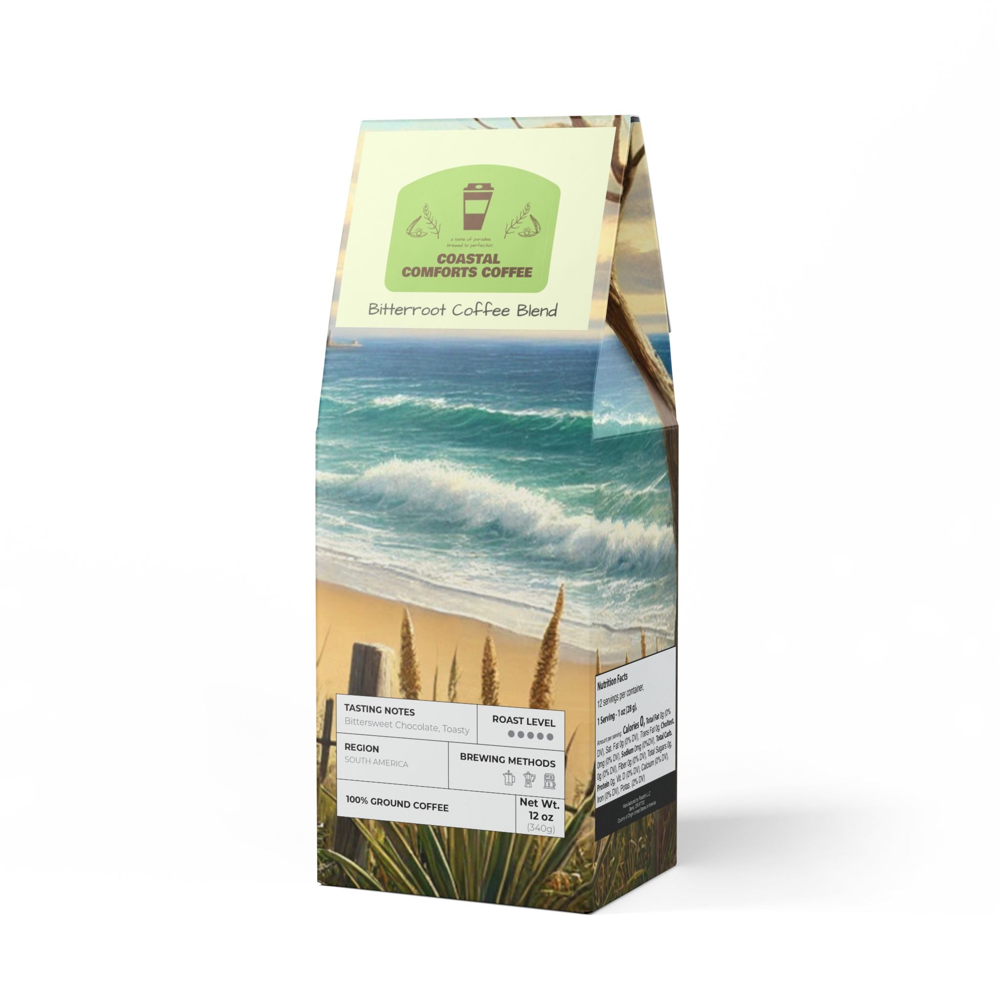 Bitterroot Blend Dark French Roast Coffee – Coral Cove by Lakeshore ...