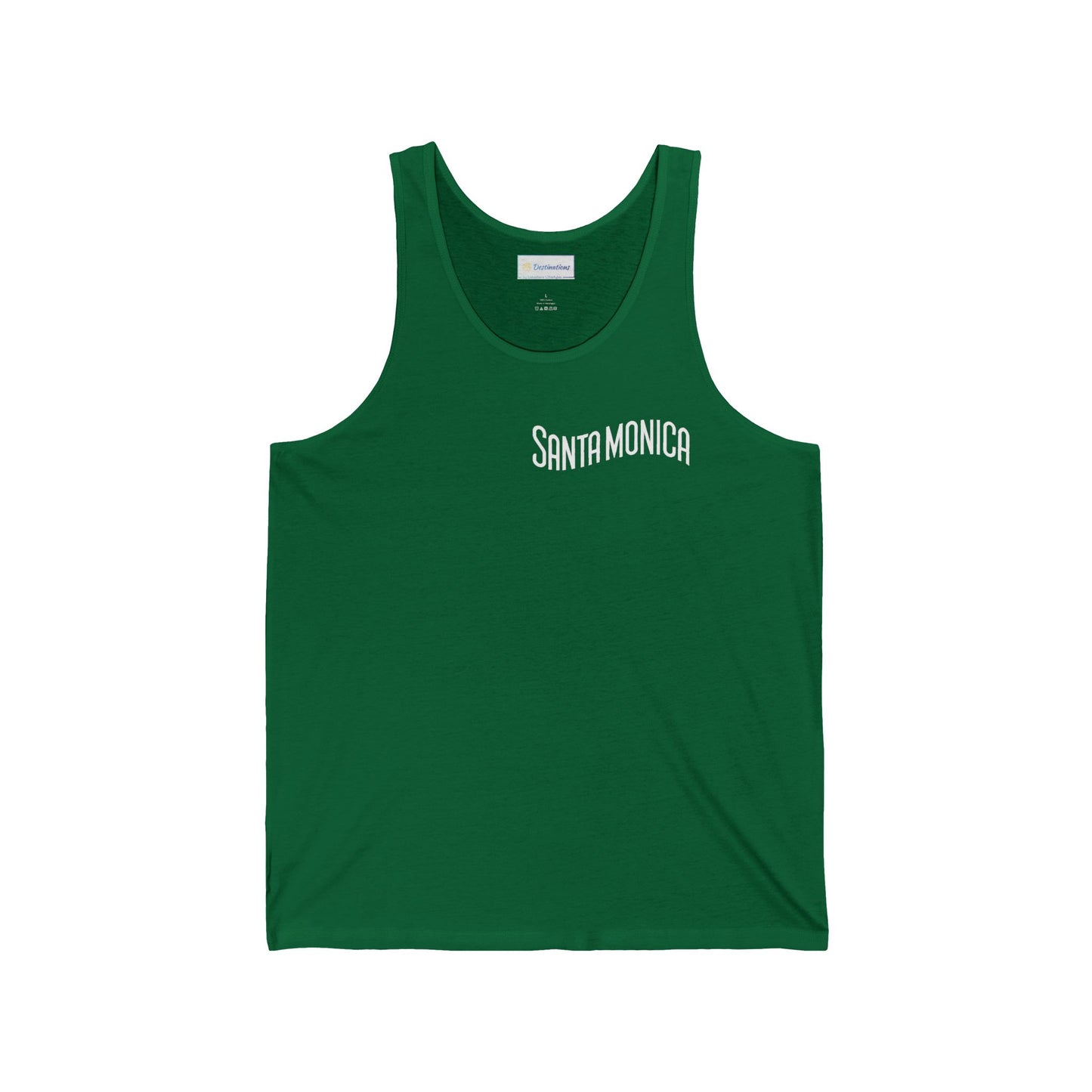 Vibrant Santa Monica Unisex Jersey Tank