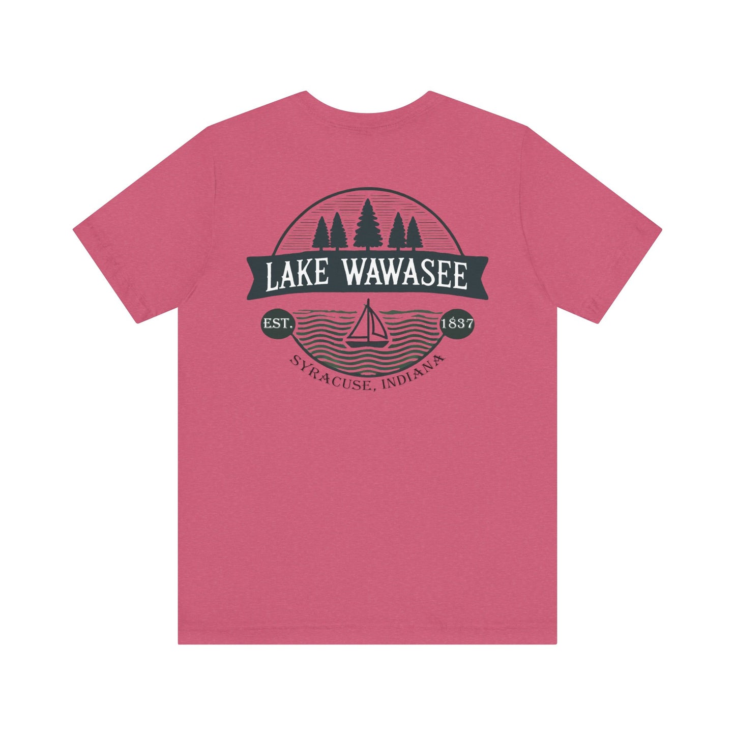Vintage Lake Wawasee Unisex Jersey Short Sleeve Tee