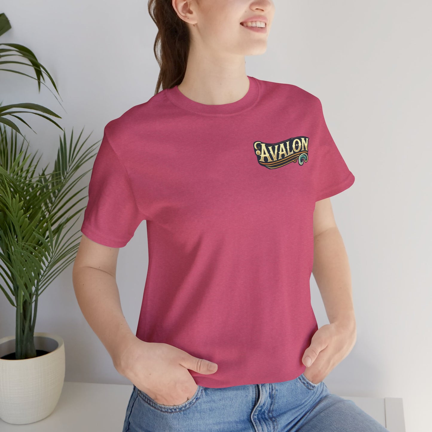 Elegant Avalon Unisex Jersey Short Sleeve Tee