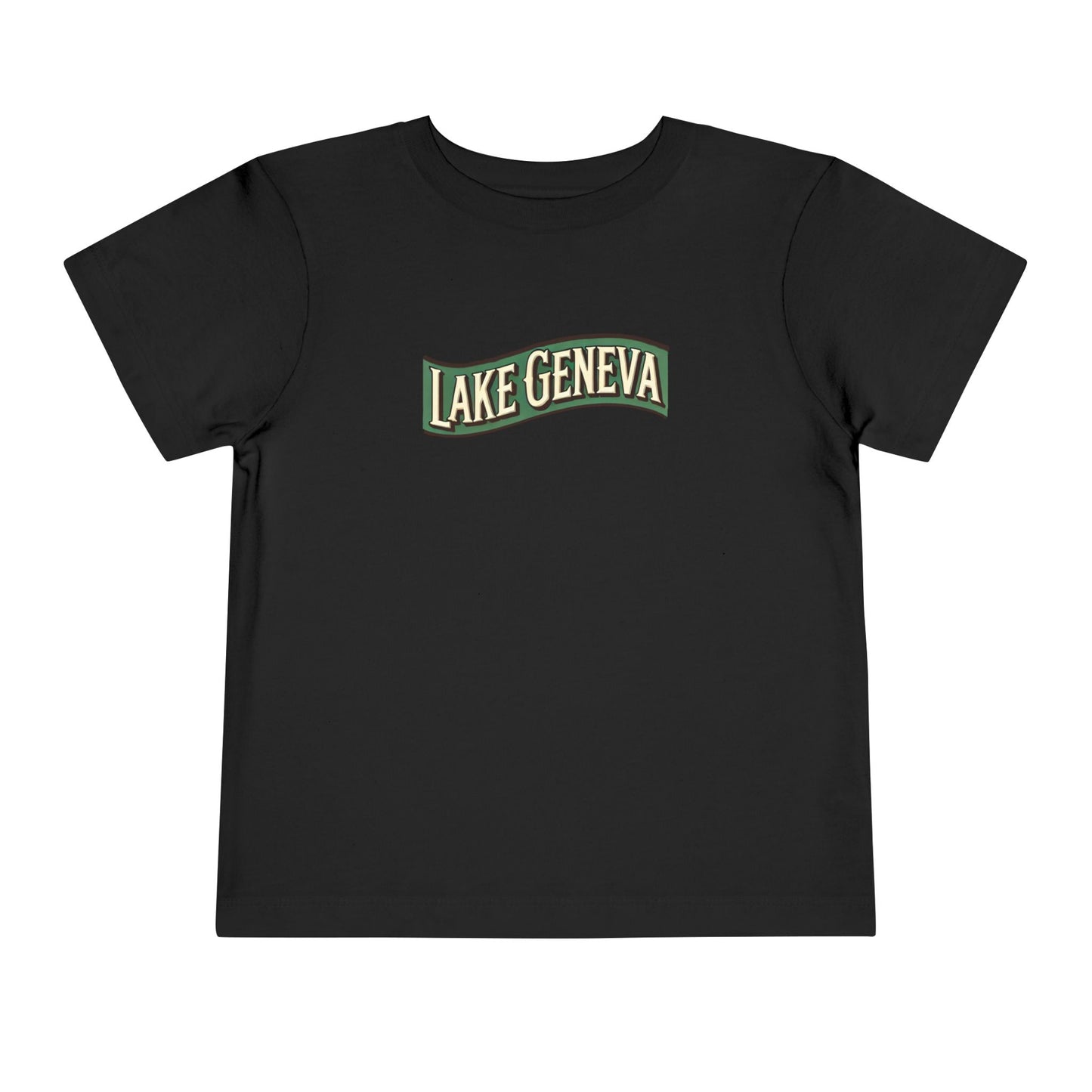 Retro Lake Geneva Unisex Toddler Short Sleeve Tee