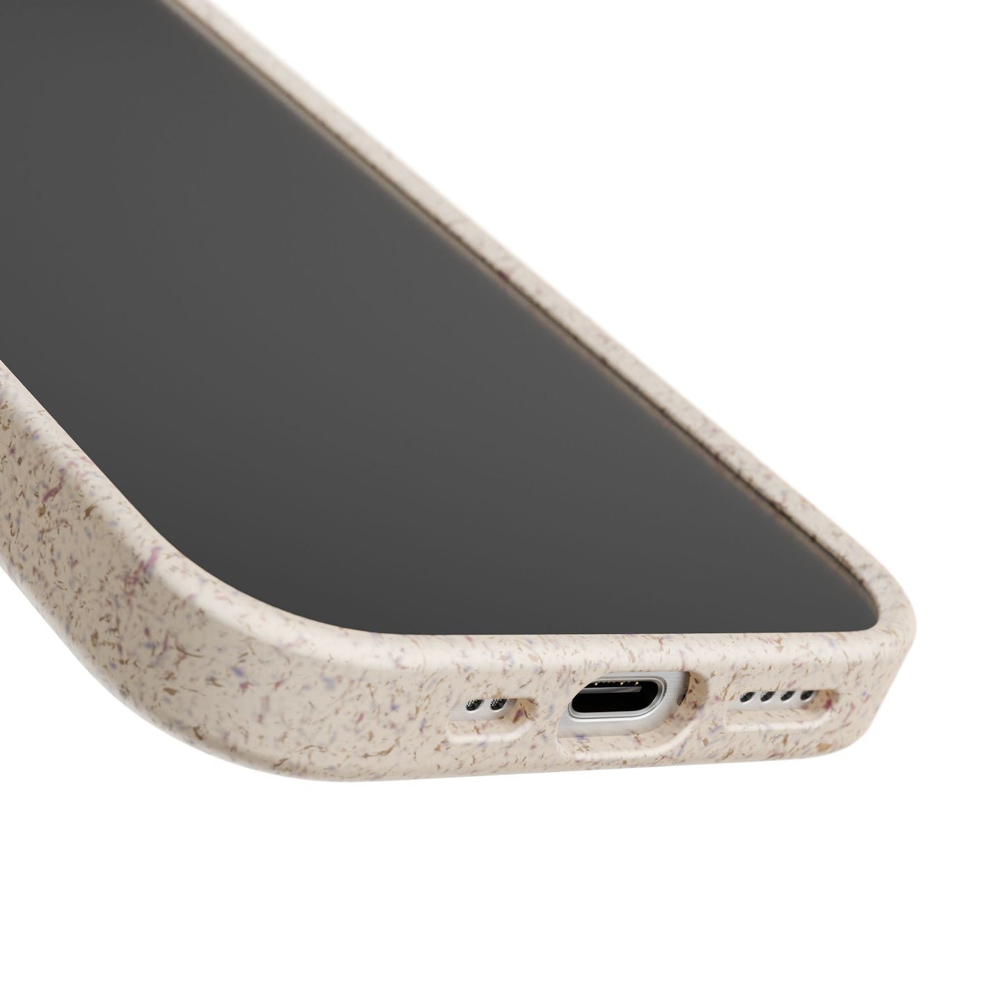 Red Hearts Print MagSafe Biodegradable Phone Case