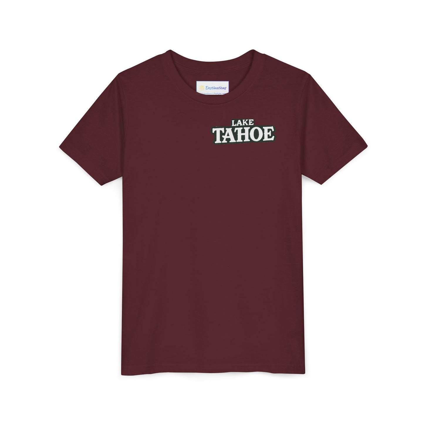 Vintage Lake Tahoe Unisex Youth Short Sleeve Tee