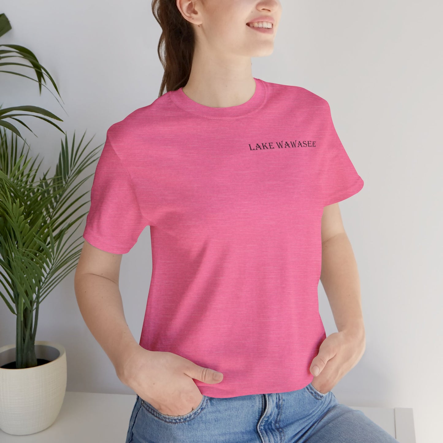 Latitudes Lake Wawasee Unisex Jersey Short Sleeve Tee