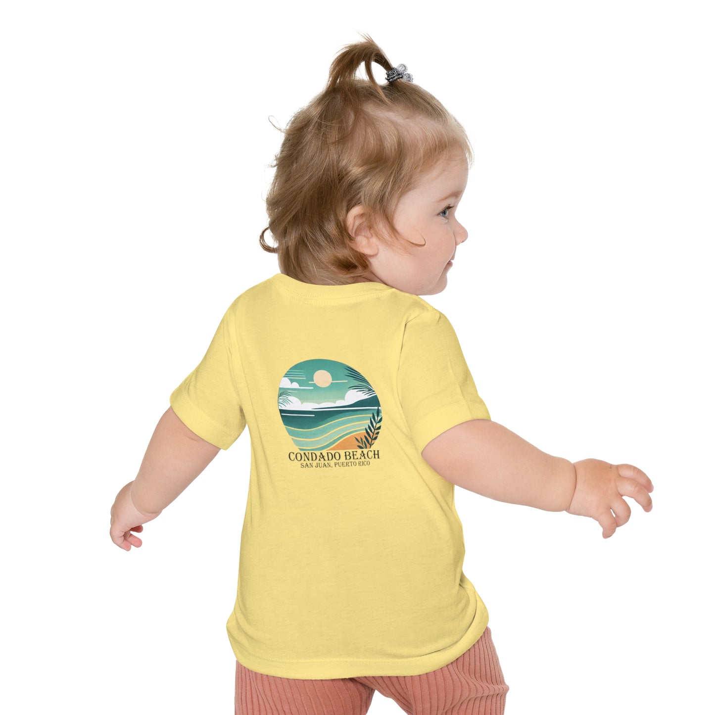 Coastal Vibes Condado Beach Unisex Baby Short Sleeve T-Shirt