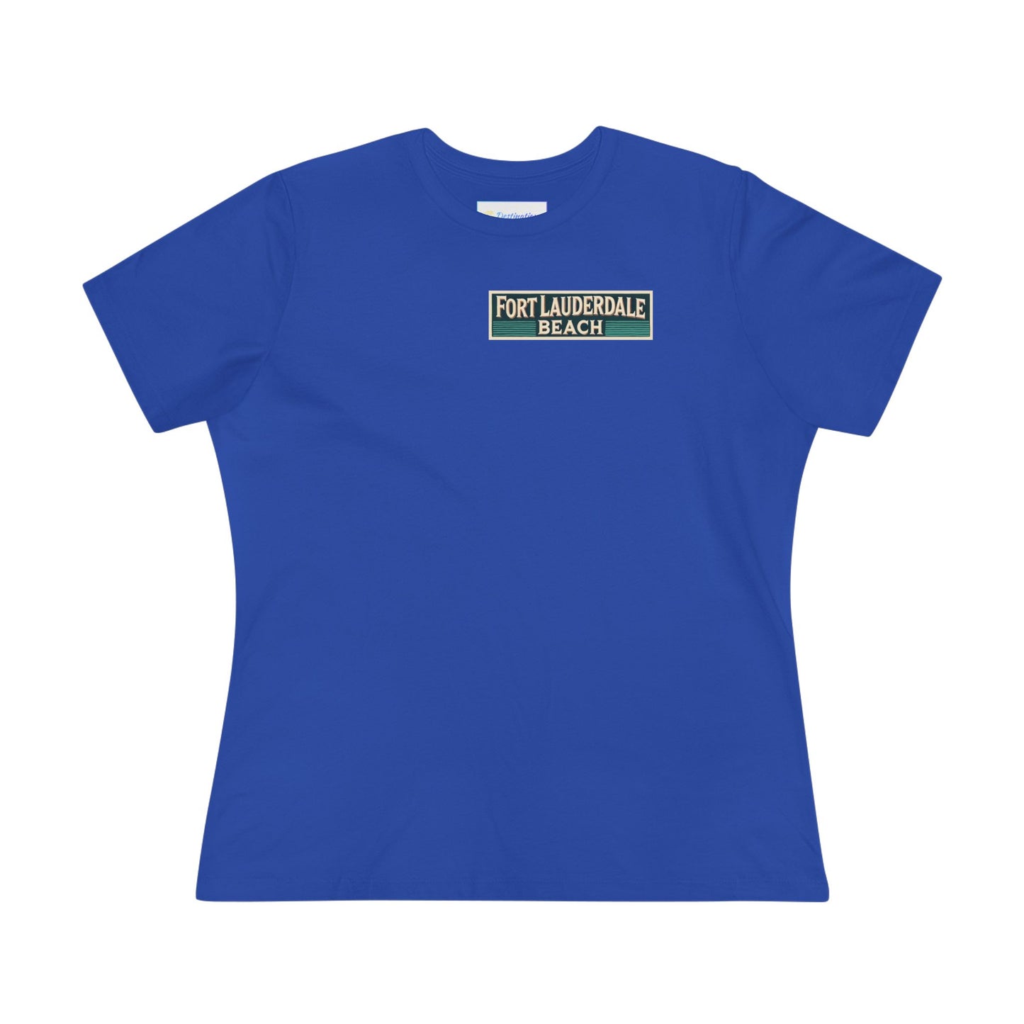Vintage Fort Lauderdale Women's Cotton Tee