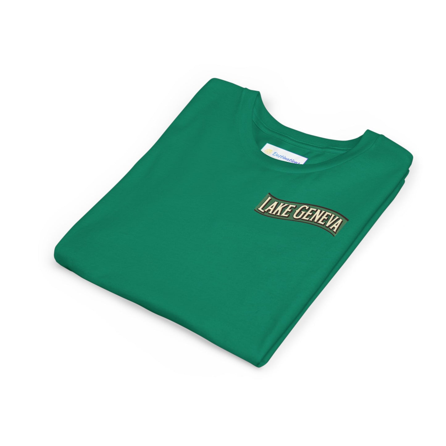 Retro Lake Geneva Unisex Youth Short Sleeve Tee