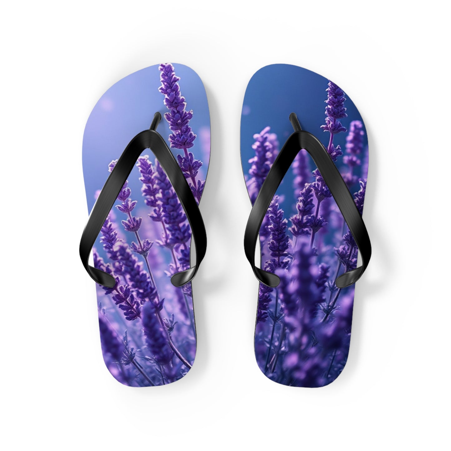 Lavender Flip Flops