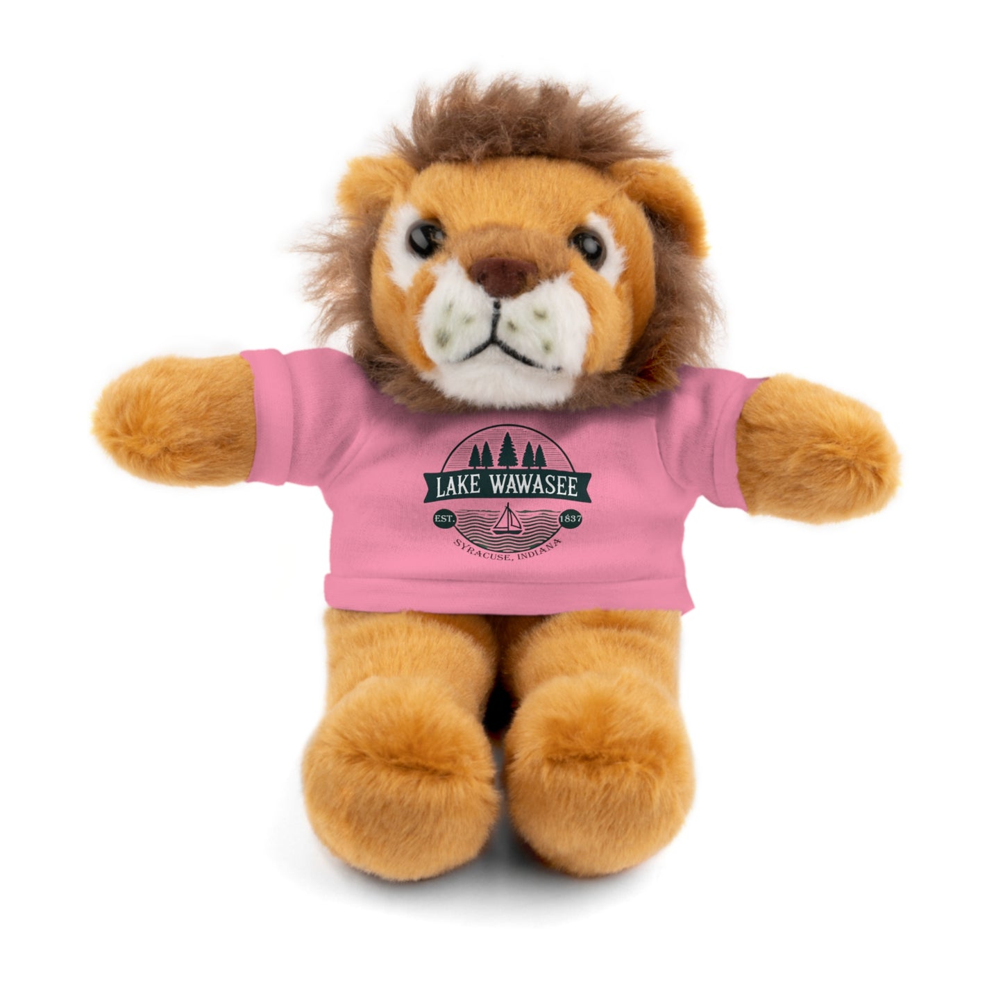 Vintage Lake Wawasee Stuffed Animals with Tee