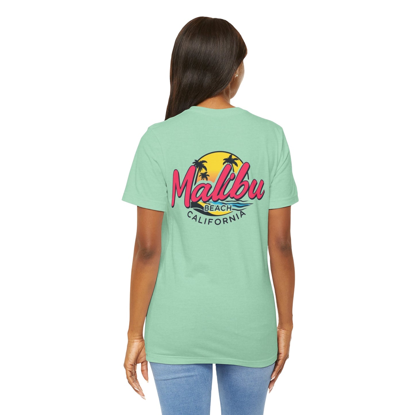 Retro Malibu Unisex Jersey Short Sleeve Tee