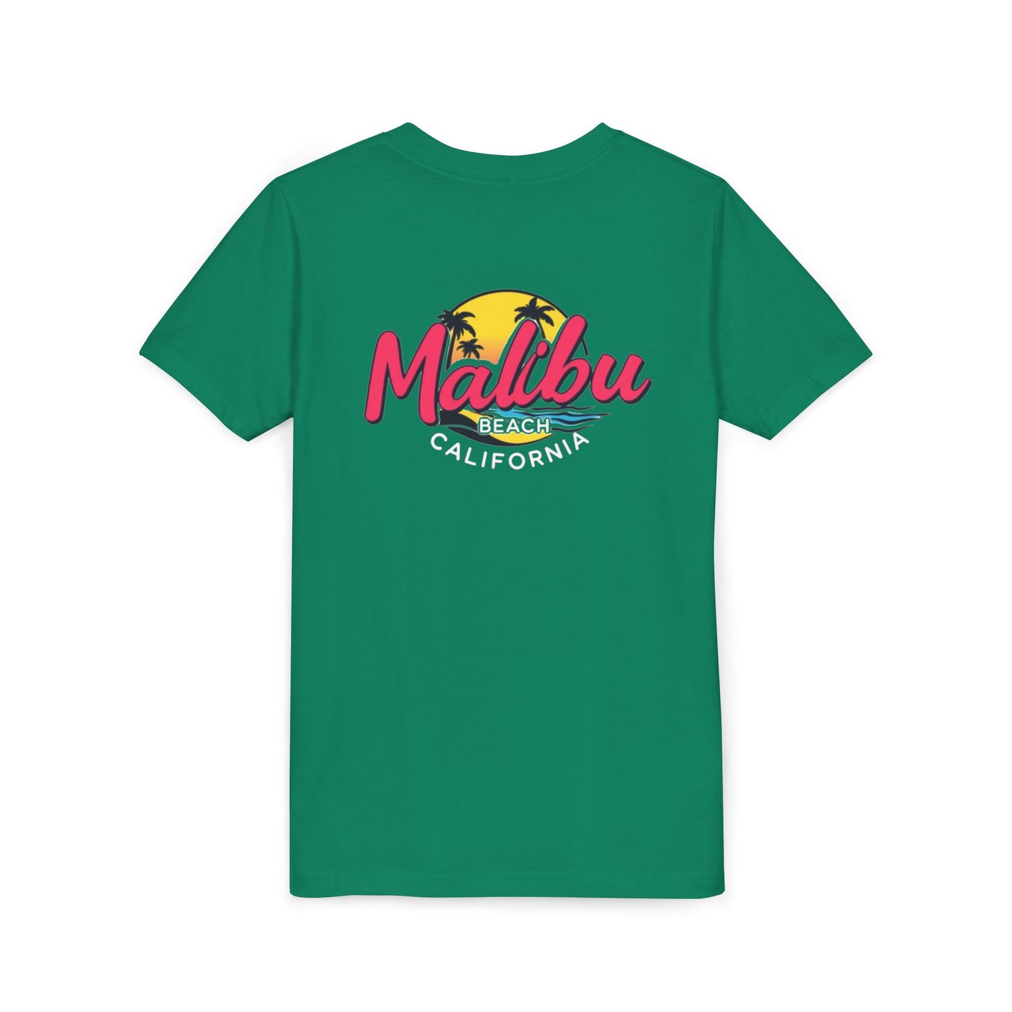 Retro Malibu Unisex Youth Short Sleeve Tee