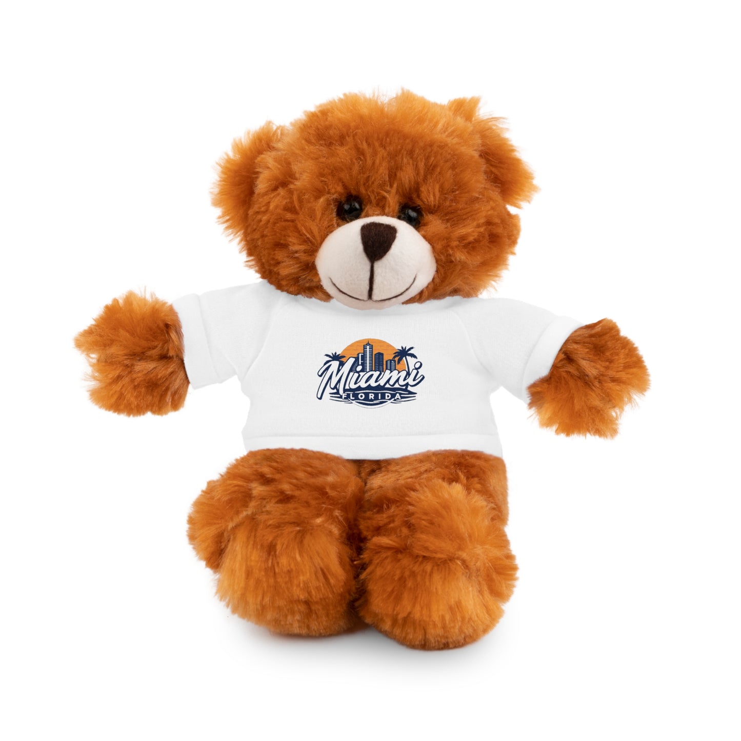 Retro Miami Stuffed Animals with Tee