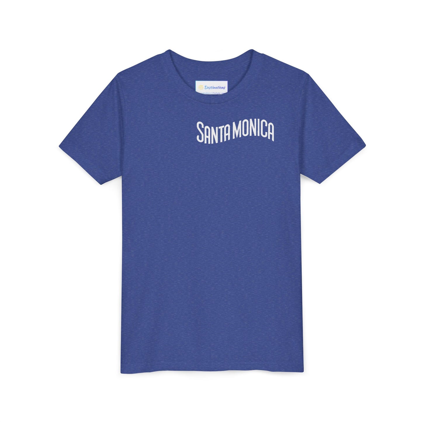 Vibrant Santa Monica Youth Short Sleeve Tee