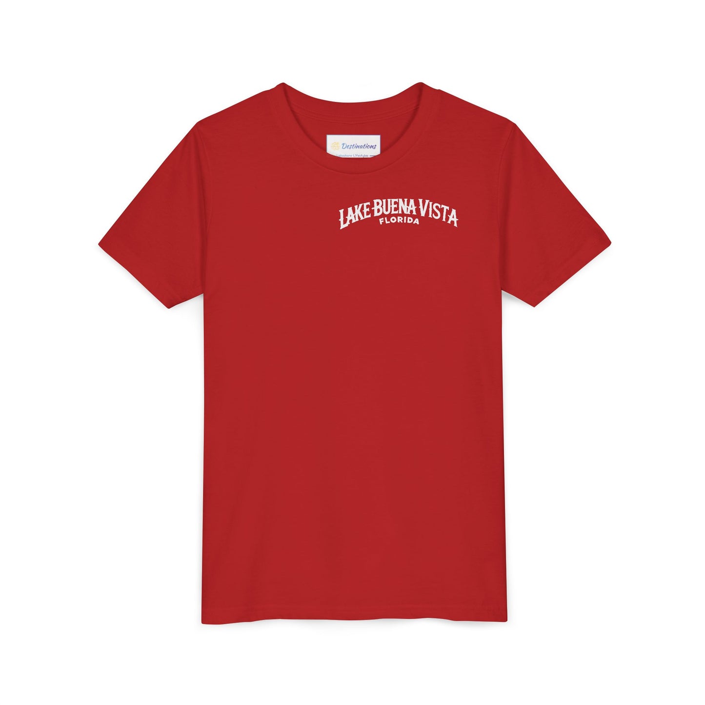 Adventurous Lake Buena Vista Unisex Youth Short Sleeve Tee